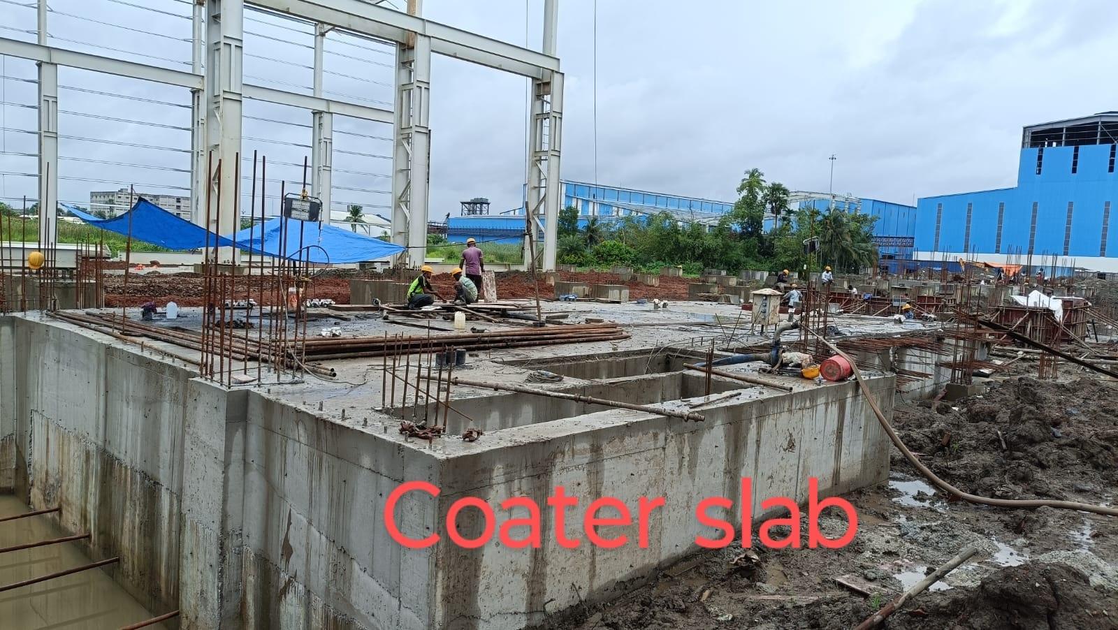CCL-3 Equipment Foundation - View 1
